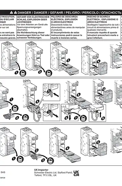 schneider施耐德TeSys U - LULC09_ DeviceNet Communication Module - 说明页